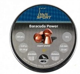Пульки H&N Barracuda Power 5.5мм 1.37г 200шт