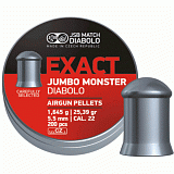 Пульки JSB Jumbo Monster Diabolo 5,5мм 1.645г.200шт