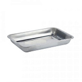 Поднос квадратный из нерж. 32*22*4,8 см