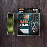 Леска плетеная Akkoi Mask Mask Mystic X4-100 (deep green) 0,14 mm