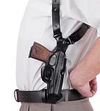 Кобура наплечная верт.ношен.мод.V Гроза 03 кожа 