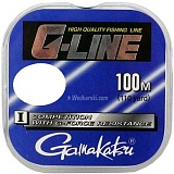 Леска Gamakatsu G-Line Competition 100м 0,24мм 5,4 kg