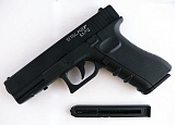 Пистолет Stalker S17(аналог Glock 17) к.4,5мм пластик черн.