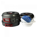 Набор посуды Tramp TRC-024 анодирован.алюминий