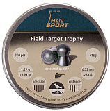 Пульки H&N Field Target Trophy 6.35м 1.58г 200шт