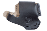 Кобура поясная ДШ Оса ПБ-4-1 кожа черн.